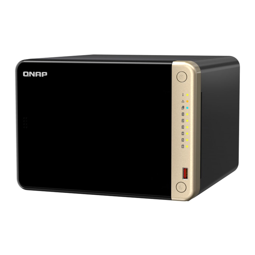 NAS-Netzwerk-Speicher Qnap TS-664 Schwarz
