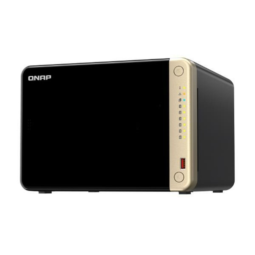 NAS-Netzwerk-Speicher Qnap TS-664 Schwarz