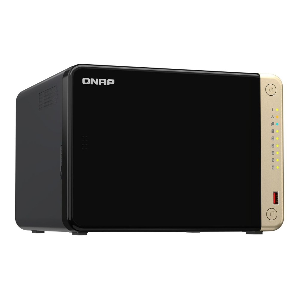 NAS-Netzwerk-Speicher Qnap TS-664 Schwarz
