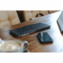 Clavier Cherry KW 9200 MINI Espagnol Qwerty Noir