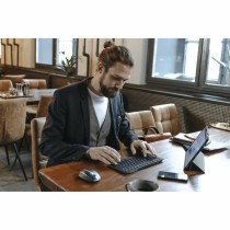 Clavier Cherry KW 9200 MINI Espagnol Qwerty Noir