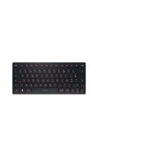 Clavier Cherry KW 9200 MINI Espagnol Qwerty Noir