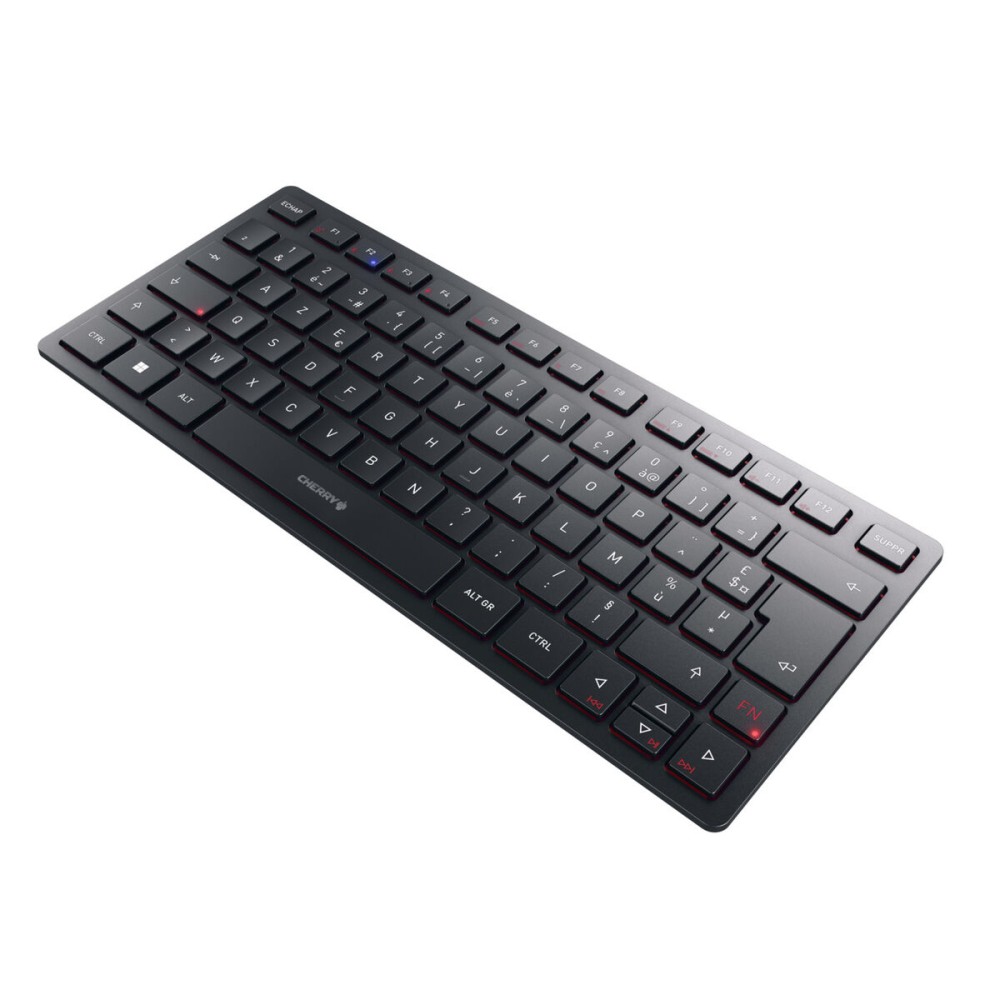Clavier Cherry KW 9200 MINI Espagnol Qwerty Noir