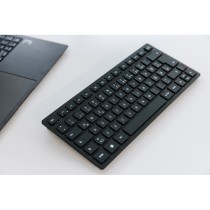 Clavier Cherry KW 9200 MINI Espagnol Qwerty Noir