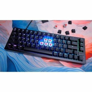 clavier et souris Cherry CXK5V2RGBCPTBLACKRFR