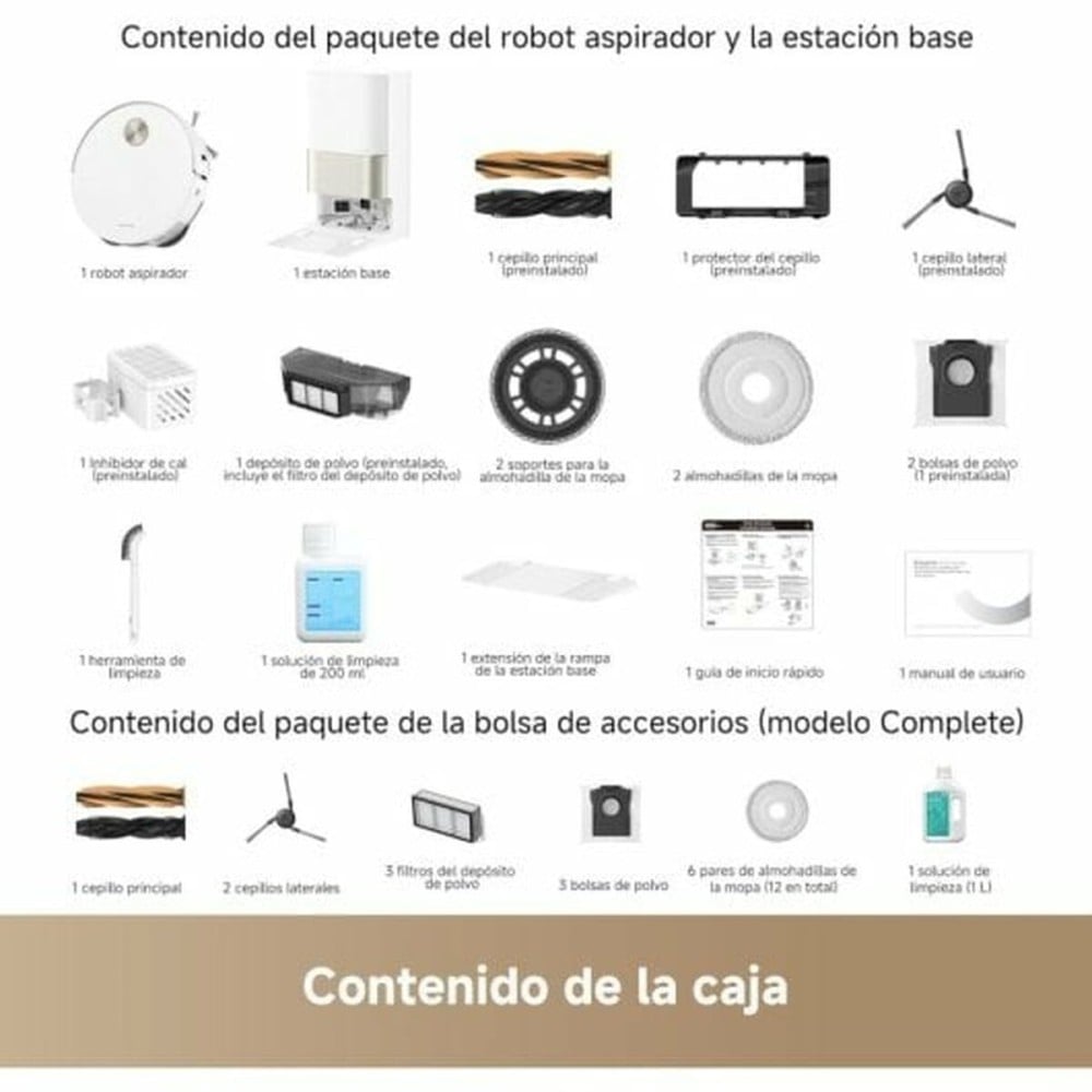 Aspirateur robot Dreame X50 Ultra Complete 6400 mAh