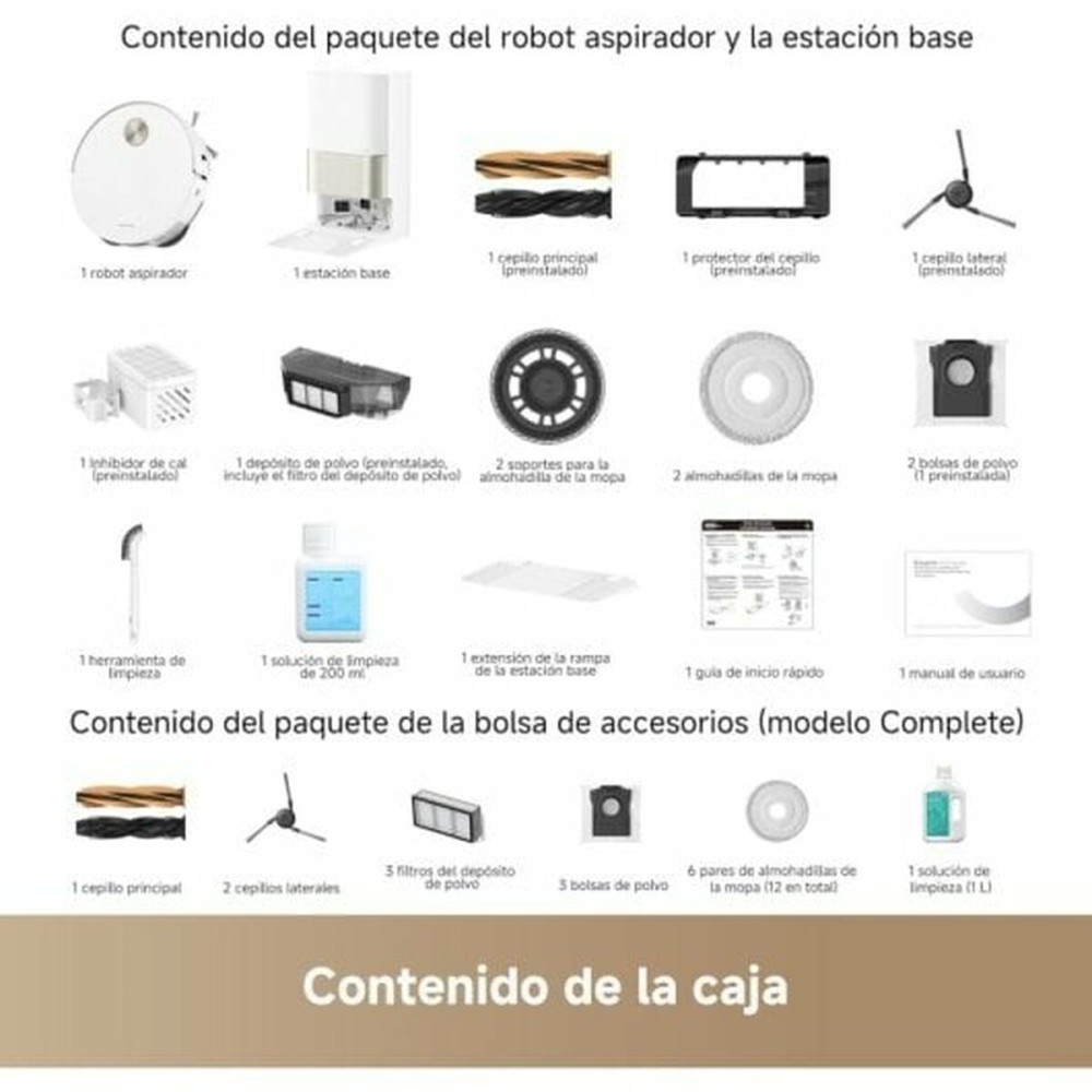 Robot Vacuum Cleaner Dreame X50 Ultra Complete 6400 mAh