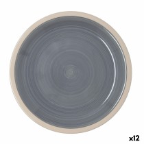 Flacher Teller Quid Baltic Beige aus Keramik Ø 27 cm (12 Stück)