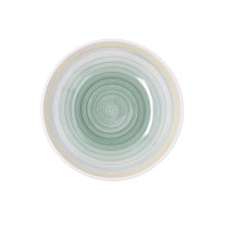Suppenteller Quid Velvet Gelb aus Keramik Ø 21,5 cm (12 Stück)