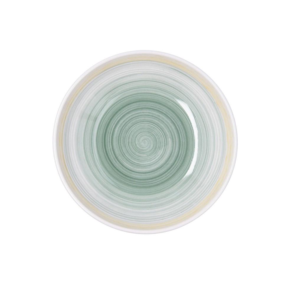 Assiette creuse Quid Velvet Jaune Céramique Ø 21,5 cm (12 Unités)