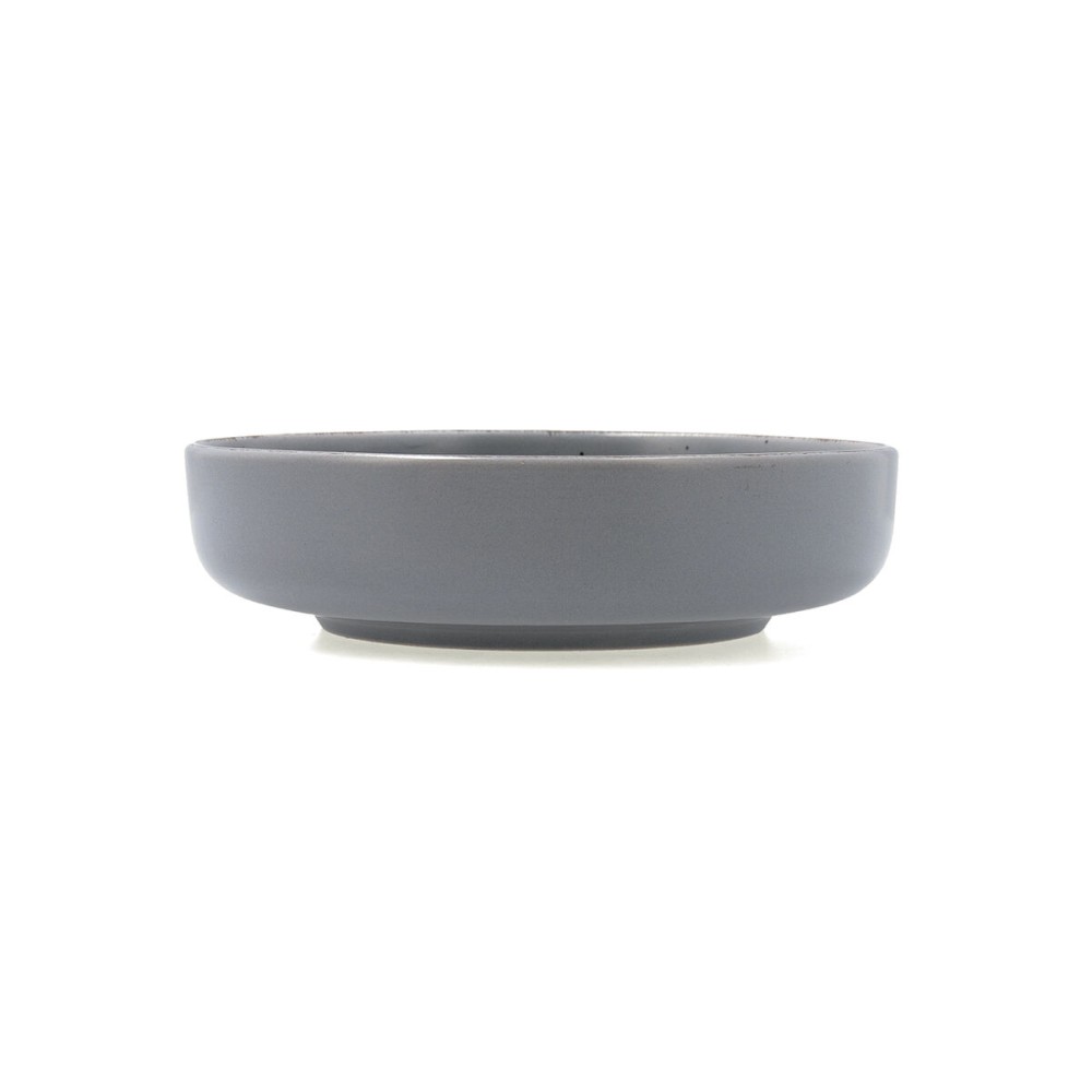 Suppenteller Quid Duna Grau aus Keramik 18,5 x 5,3 cm (12 Stück)