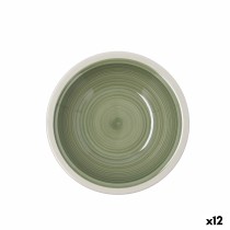 Suppenteller Quid Calypso grün aus Keramik Ø 21,5 cm (12 Stück)
