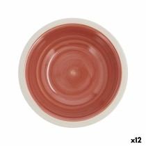 Suppenteller Quid Calypso Terrakotta aus Keramik Ø 21,5 cm (12 Stück)