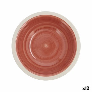 Suppenteller Quid Calypso Terrakotta aus Keramik Ø 21,5 cm (12 Stück)