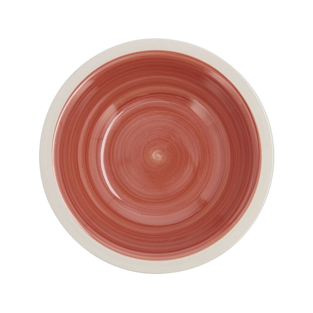 Assiette creuse Quid Calypso Terre cuite Céramique Ø 21,5 cm (12 Unités)