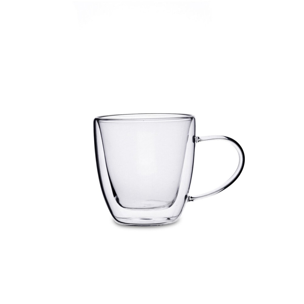 Tasse de café et de thé Quid Serenia Transparent verre 150 ml (6 Unités)