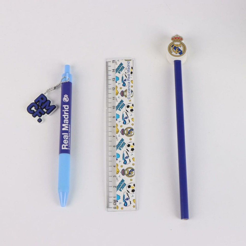 Stationery Set Real Madrid C.F. Multicolour 4 Pieces