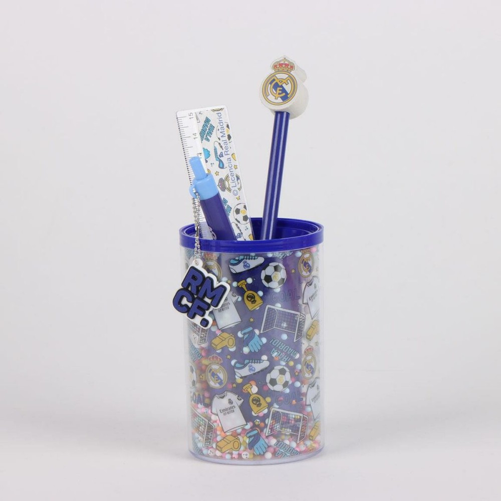 Stationery Set Real Madrid C.F. Multicolour 4 Pieces