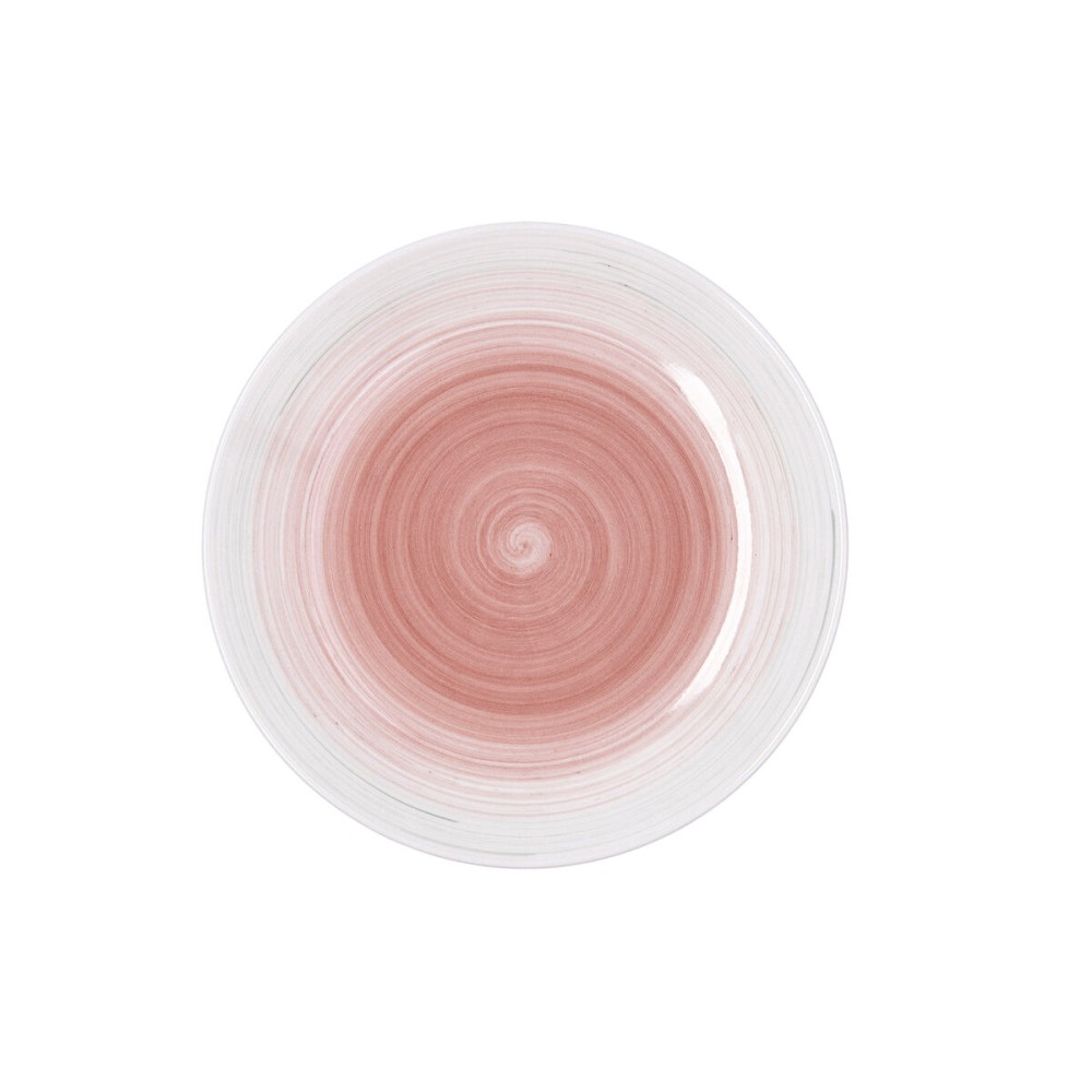 Dessert dish Quid Velvet Pink Ceramic Ø 19 cm (12 Units)