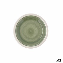 Dessertteller Quid Calypso grün aus Keramik Ø 19 cm (12 Stück)