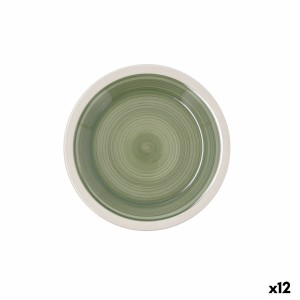 Dessertteller Quid Calypso grün aus Keramik Ø 19 cm (12 Stück)