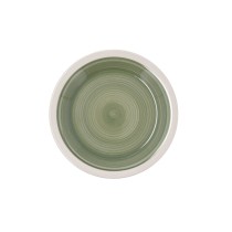 Dessertteller Quid Calypso grün aus Keramik Ø 19 cm (12 Stück)