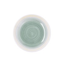Dessertteller Quid Velvet Gelb aus Keramik Ø 19 cm (12 Stück)
