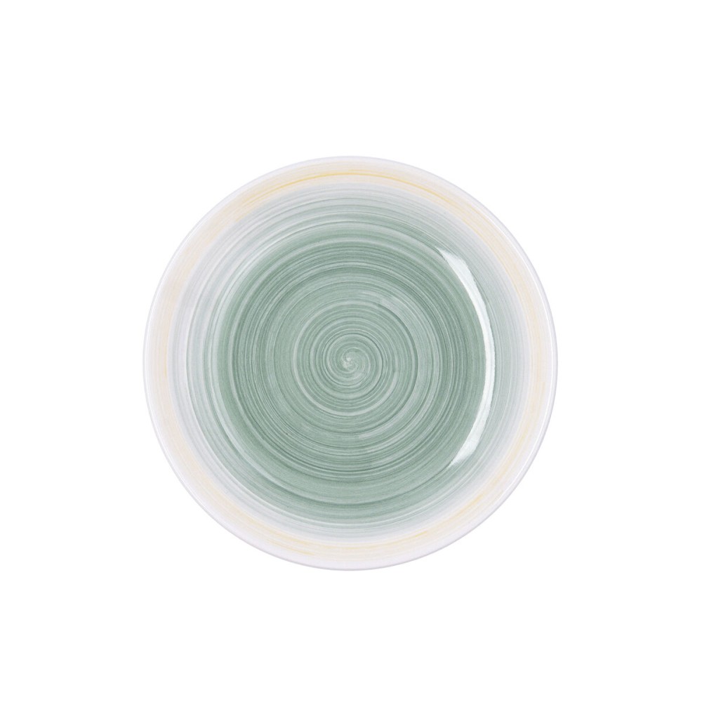 Assiette à dessert Quid Velvet Jaune Céramique Ø 19 cm (12 Unités)