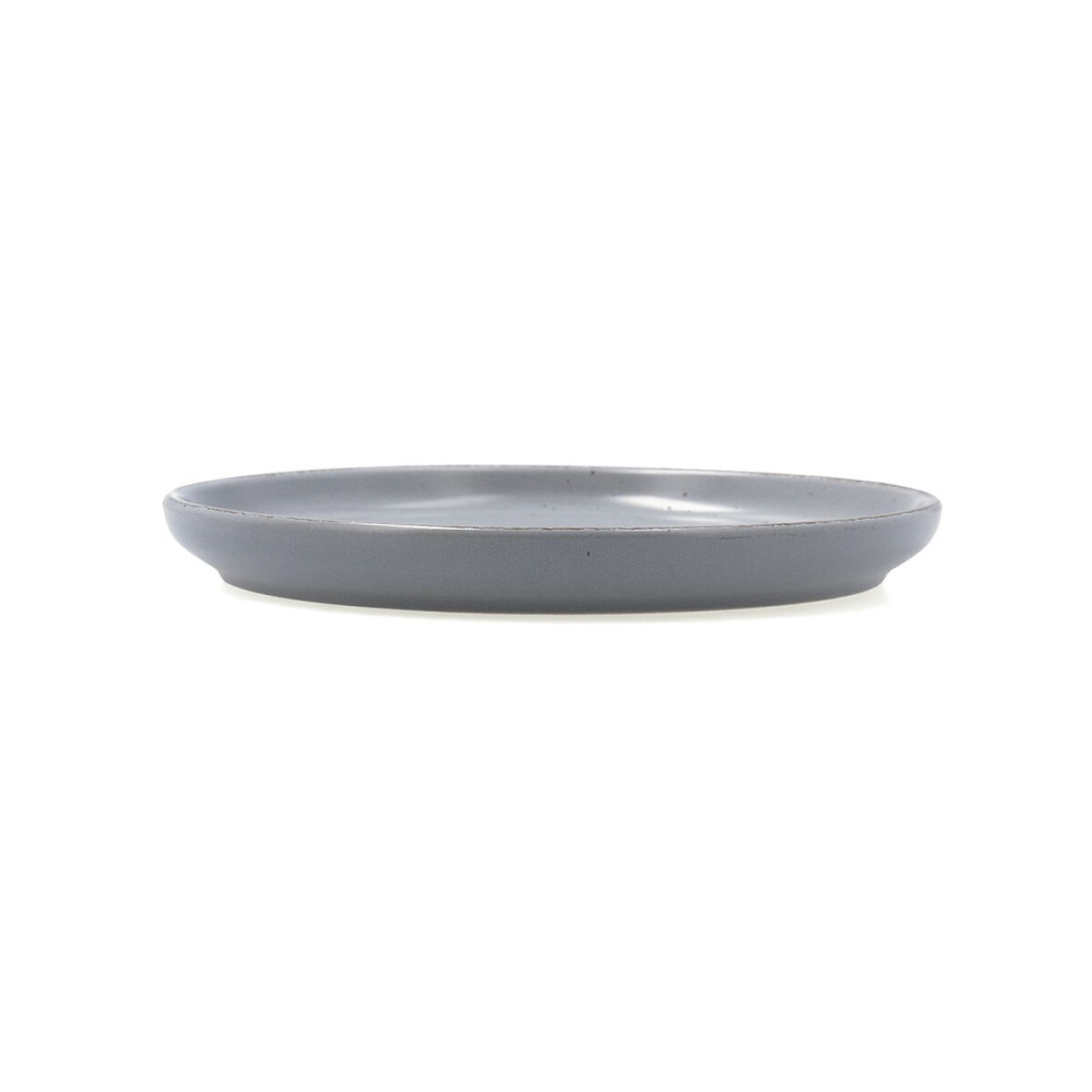 Dessertteller Quid Duna Grau aus Keramik 20 x 2,5 cm (12 Stück)