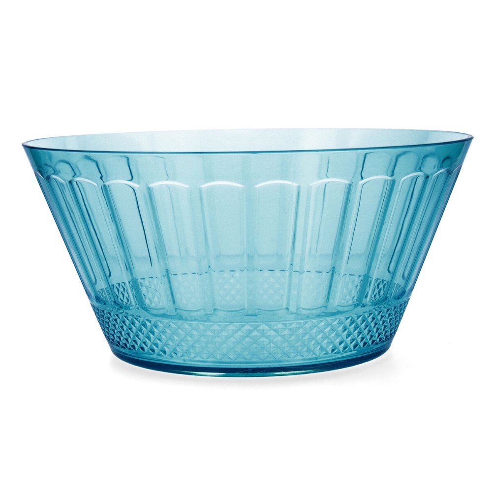 Saladier Quid Gaia Turquoise Plastique Ø 25 cm (12 Unités)