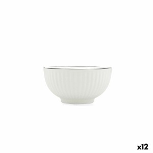 Bol pour Apéritifs Quid Gastro Black Blanc Noir Céramique (12 Unités)