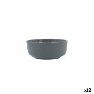 Snack Bowl Quid Duna Grey Ceramic 15 x 15 cm (12 Units)