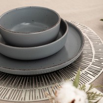 Snack Bowl Quid Duna Grey Ceramic 15 x 15 cm (12 Units)