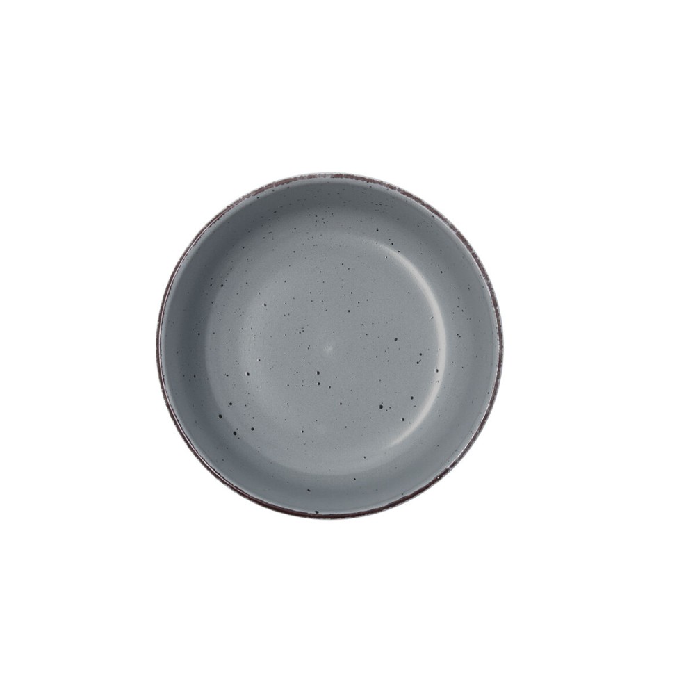 Bol pour Apéritifs Quid Duna Gris Céramique 15 x 15 cm (12 Unités)