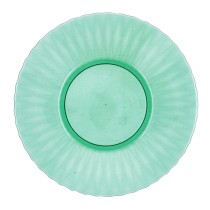 Assiette plate Quid Iris Vert Plastique Ø 26 cm (12 Unités)