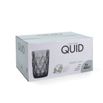 Trinkglas Quid Maia Blau Glas 400 ml (6 Stück)