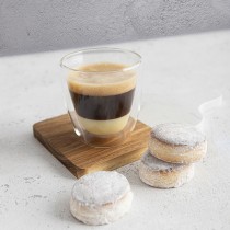 Verre Quid Serenia Transparent verre 200 ml Capuccino (6 Unités)