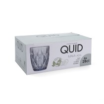 Trinkglas Quid Maia Blau Glas 280 ml (6 Stück)