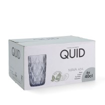 Verre Quid Maia Bleu verre 400 ml (6 Unités)