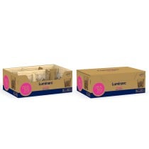 Glass Luminarc Eugene Transparent Glass 300 ml (6 Units)