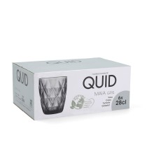 Verre Quid Maia Bleu verre 280 ml (6 Unités)