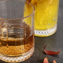 Trinkglas Quid Style Durchsichtig Glas Streifen 460 ml (6 Stück)