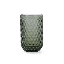 Glass for water Bidasoa Elite Grey Glass 400 ml (6 Units)