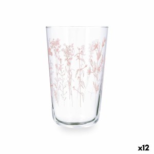 Wasserglas Quid Velvet Rosa Glas 400 ml (12 Stück)