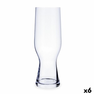Beer Glass Bohemia Crystal Premiere Craft Transparent Glass 550 ml (6 Units)