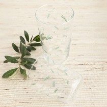 Verre d'eau Quid Velvet Rose verre 400 ml (12 Unités)