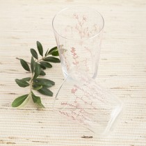 Verre d'eau Quid Velvet Rose verre 400 ml (12 Unités)