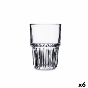 Trinkglas Quid Cubik Durchsichtig Glas 310 ml (6 Stück)