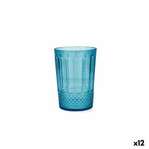 Wasserglas Quid Gaia türkis Kunststoff 400 ml (12 Stück)