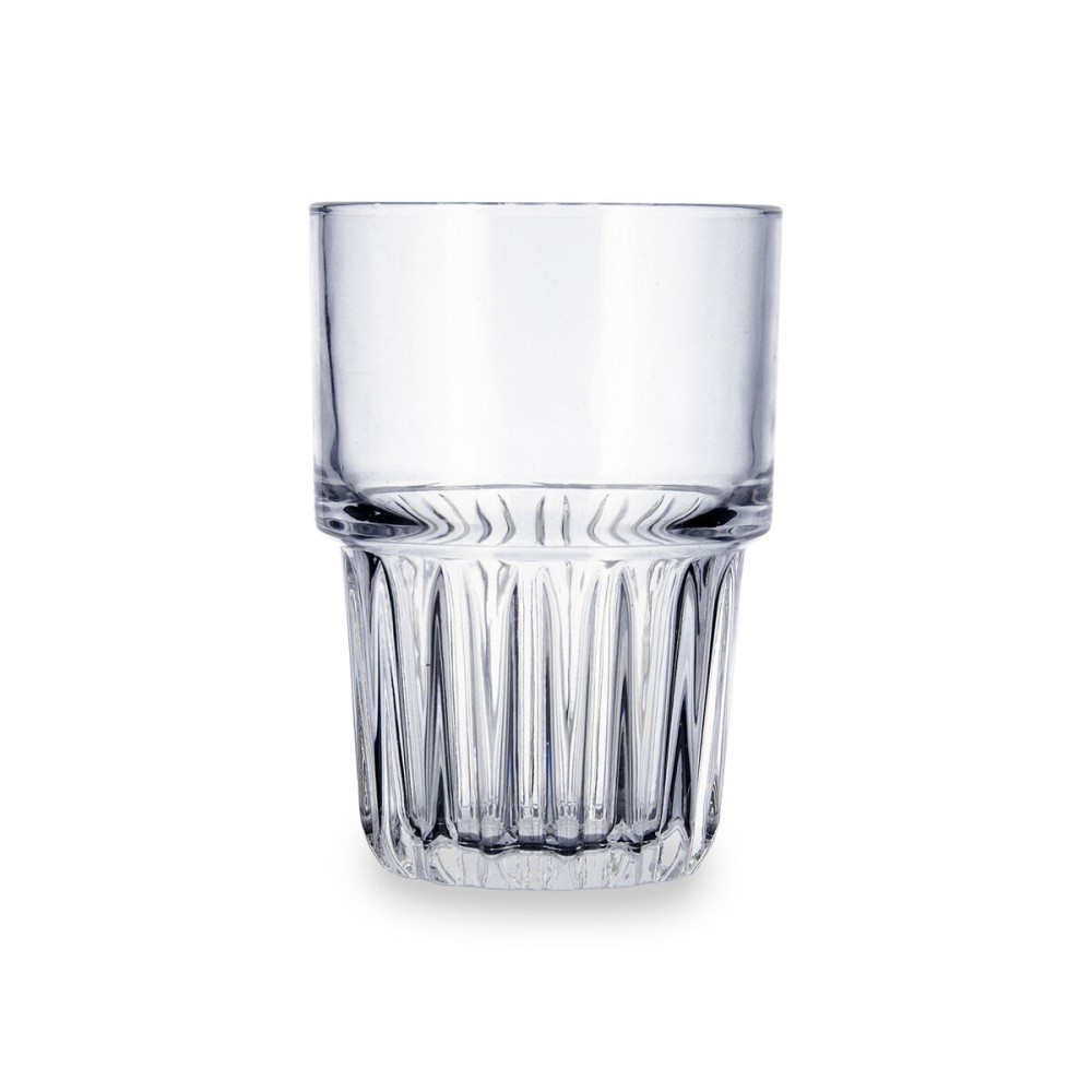 Verre Quid Cubik Transparent verre 390 ml (6 Unités)
